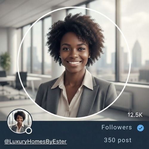Ester, courtier immobilier et influenceur